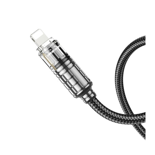 Кабель Hoco U122 Type-C – Lightning (1.2 м · 27W · 3A) (Black)
