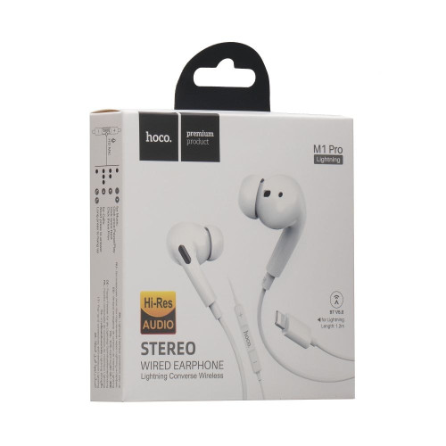 Наушники Hoco M1 Pro Lightning (White)