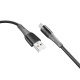 Кабель Ridea RC-SI35 SiliconePro USB-A – Micro-USB (1 м · 12W · 2.4A) (Black)
