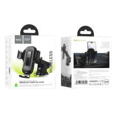 Автодержатель Hoco HW3 Wireless (15W) (Black)