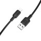 Кабель Borofone BX113 USB-A – Lightning (1 м · 12W · 2.4A) (Black)
