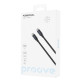 Кабель Proove PowerFull Type-C – Type-C (1 м · 100W · 5A) (Black)