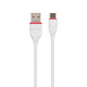 Кабель Borofone BX17 USB-A – Micro-USB (1 м · 10W · 2A) (White)