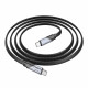 Кабель Hoco U119 Type-C – Type-C (1.2 м · 60W · 5A) (Black)
