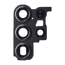Скло камери для Samsung S918U Galaxy S23 Ultra (USA version) в рамці (Black) (Original PRC)