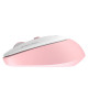 Мишка бездротова MeeTion R571 (1600 DPI) (White/Pink)