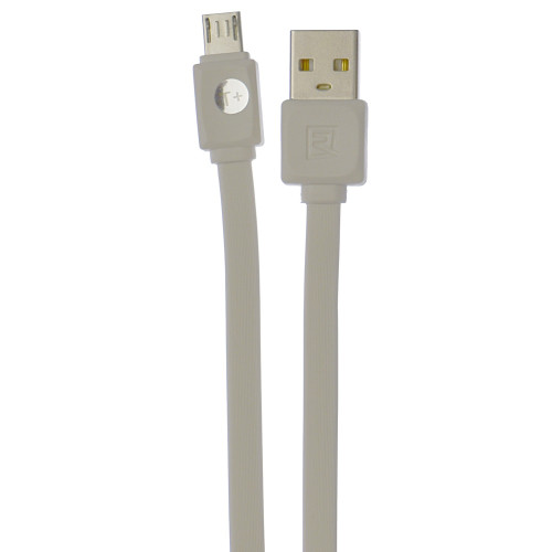 Кабель Remax RC-008м USB-A – Micro-USB (1 м · 10.5W · 2.1A) (White)