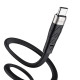 Кабель Hoco X53 Angel USB-A – Type-C (1 м · 15W · 3A) (Black)