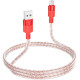 Кабель Hoco X99 USB-A – Micro-USB (1 м · 12W · 2.4A) (Red)