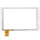 Сенсорное стекло для Sigma X-style Tab A102 (универсальное №293) 50 pin (White) (version 5)