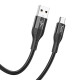 Кабель Hoco X72 USB-A – Type-C (1 м · 15W · 3A) (Black)