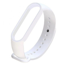 Ремінець для Xiaomi Mi Band 5 Silicone (White)