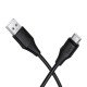 Кабель Hoco X124 USB-A – Type-C (1 м · 15W · 3A) (Black)