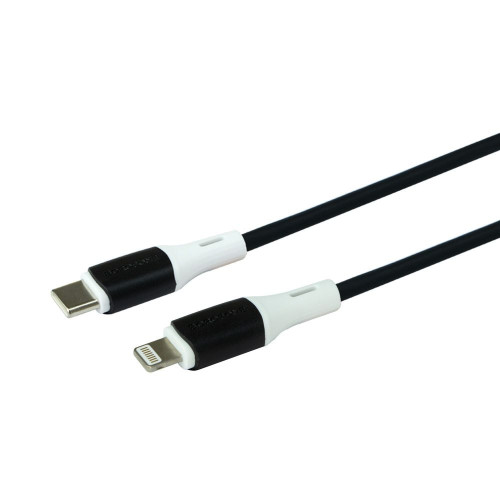 Кабель Borofone BX79 Silicone Type-C – Lightning (1 м · 20W · 2.4A) (Black)