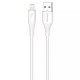 Кабель Proove GridLine USB-A – Lightning (1 м · 12W · 2.4A) (White)