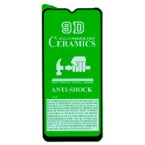 Защитная пленка Ceramic для Samsung M127 Galaxy M12 (2021) (Full Glue) (Black)
