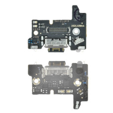 Нижняя плата для Xiaomi Poco F4 с разъемом зарядки и микрофоном (Original)