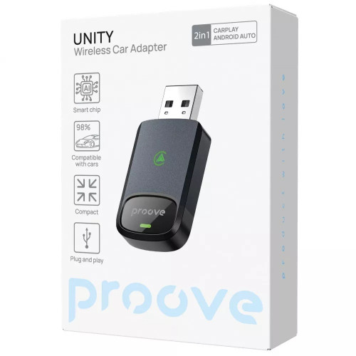 Bluetooth Adapter Proove Unity 2in1 black