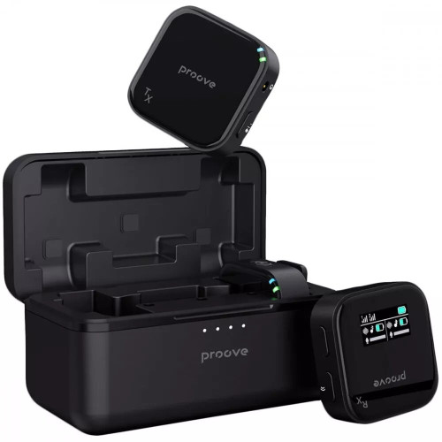 Бездротовий петличний мікрофон Proove Studio (Black)