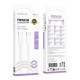 Кабель Borofone BX117 Type-C – Type-C (1 м · 60W · 3A) (White)