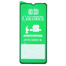 Защитная пленка Ceramic для Vivo Y20 (Full Glue) (Black)