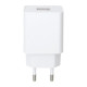 Сетевое зарядное устройство CT-15 USB-A (15W · 3A) (тех пак) (White)
