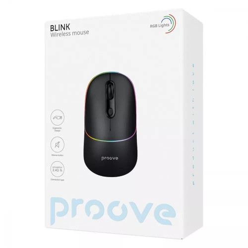 Мишка бездротова Proove Blink (Black)