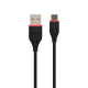 Кабель Borofone BX17 USB-A – Micro-USB (1 м · 10W · 2A) (Black)