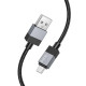 Кабель Hoco X110 Honorific USB-A – Micro-USB (1 м · 12W · 2.4A) (Black)