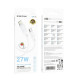 Кабель Borofone BX115 Lotto Type-C – Lightning (1 м · 27W · 3A) (White)