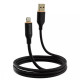 Кабель Proove Jelly Silicone USB-A – Lightning (1 м · 12W · 2.4A) (Black)