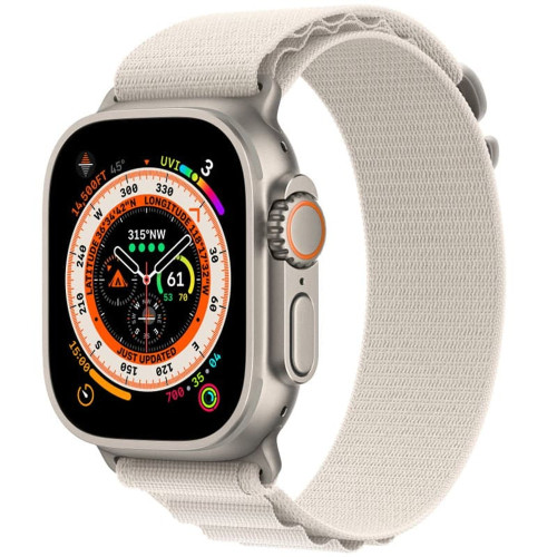 Ремешок для Apple Watch 42/44/45/49 мм Alpine Loop (Starlight)