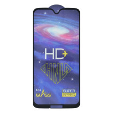 Защитное стекло в тех упаковке для Motorola XT1965 Moto G7 Plus (Full Glue) (0.3 мм, 2.5D) (Black)