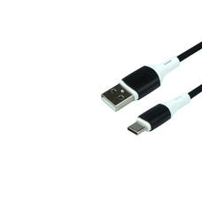 Кабель Borofone BX79 Silicone USB-A – Type-C (1 м · 15W · 3A) (Black)
