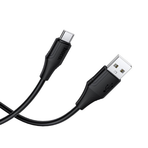 Кабель Hoco X124 USB-A – Type-C (1 м · 15W · 3A) (Black)