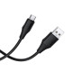 Кабель Hoco X124 USB-A – Type-C (1 м · 15W · 3A) (Black)