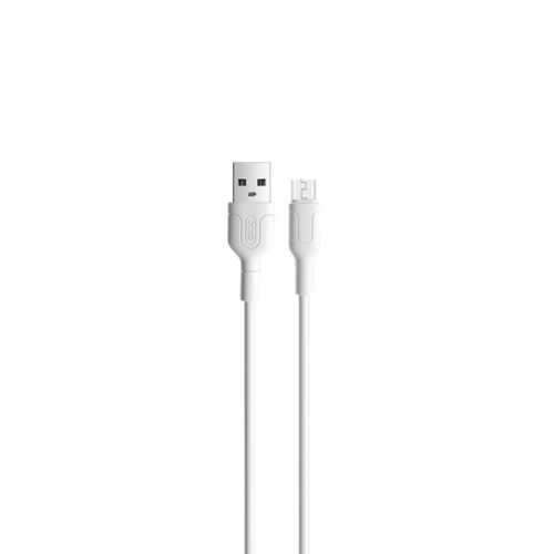 Кабель XO NB212 USB-A – Micro-USB (1 м · 10.5W · 2.1A) (White)