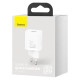 Сетевое зарядное устройство Baseus Super Si USB-C (30W · 3A) (CCSUP-J02) (White)