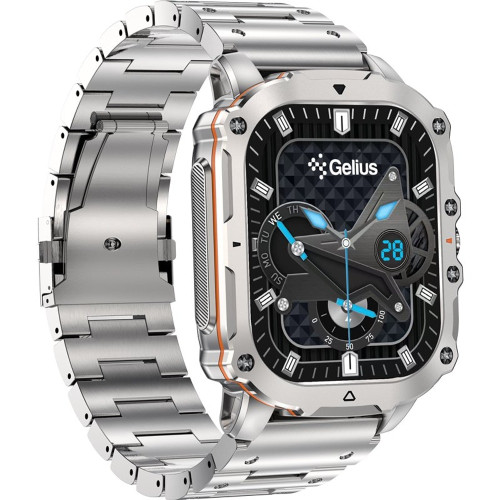 Смарт-годинник Gelius Amazwatch Tactical Heavy GP-SW016 (Silver)