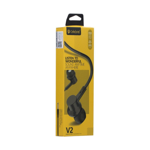 Наушники Celebrat V2 3.5 мм (Black)