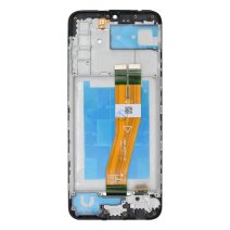 Дисплей для Samsung A025 Galaxy A02s (2021) (163 x 72,5 мм) с тачскрином в рамке (Black)