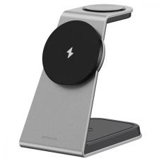 Бездротовий зарядний пристрій Proove Omni Power 3в1 (15W) (Gray)