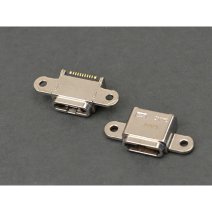 Роз'єм зарядки для Samsung G935 Galaxy S7 Edge 11 pin (4 кріплень) (контакти знизу) (Micro USB) без шлейфа
