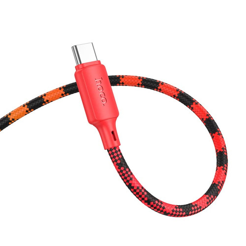 Кабель Hoco X116 Meridian Type-C – Type-C (1 м · 60W · 3A) (Red)