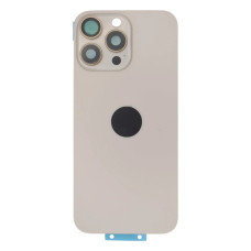 Задня кришка для Apple iPhone 16 Pro Max (Gold) (Original PRC) зі склом камери