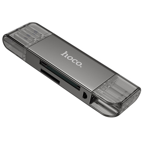 Картридер Hoco HB39 (Gray)
