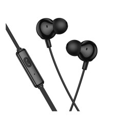 Наушники Hoco M117 3.5мм с микрофоном 1.2 м black