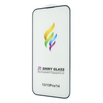 Захисне скло Color Frame для Apple iPhone 13 (Full Glue) (Blue)