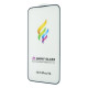 Защитное стекло Color Frame для Apple iPhone 16e (Full Glue) (Blue)
