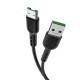 Кабель Hoco X33 Surge USB-A – Micro-USB (1 м · 20W · 4A) (Black)